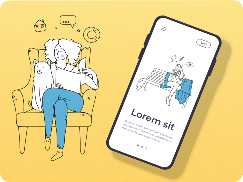 Web and App design for Communication Team